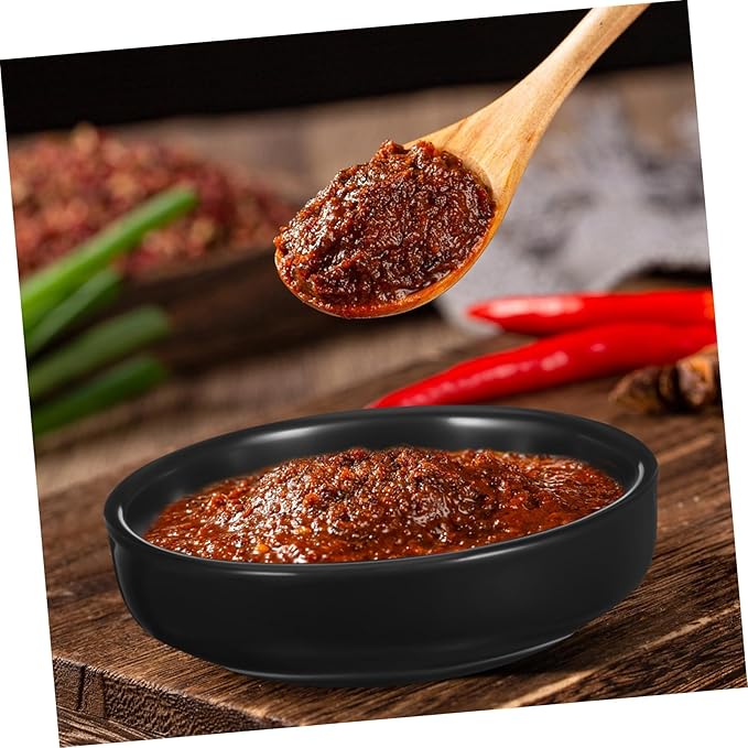 ABOOFAN 6pcs Japanese Ceramic Seasoning Dishes Appetizer Plates for Family Gatherings Sturdy Non-stick Design Elegant Condiment Bowls for Sushi and Dips