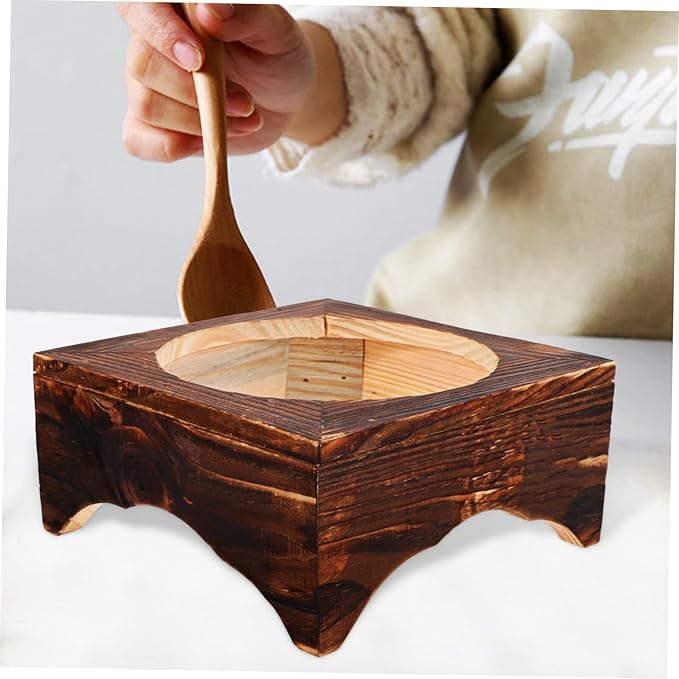 Bibimbap Stand Korean Stone Pot Stand Heat-resistant Desktop Wok Rack Easy to Use Stone Bowl Tray