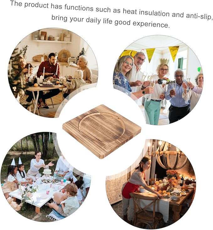 Heat Resistant Korean Stone Pot Cushion Sturdy Tabletop Casserole Mat Non Slip Pot Holder for Stylish Dining Easy to Clean Noise Reducing for Daily Use