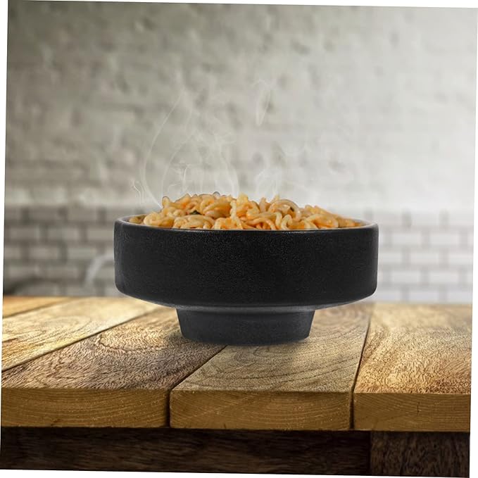 Alipis 1Pc Retro Japanese Frosted Ceramic Noodle Bowl Creative Instant Ramen Bowl Portable Soup Bowl for Home Use for Parties Family Gatherings and Daily Dining