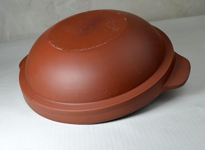 Qianshaguo Bowl zisha Clay Stone for Cooking Dolsot Bibimbap Soup Exclusive Range Unglazed Earthen (clay lid FU)