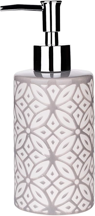 Groovy Bathroom Accessories Set - Complete Bath Accessory Sets Includes Soap Dispenser, Toothbrush Holder, Tumbler, Soap Dish,