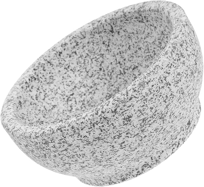 YARNOW Korean Stone Bowl for Bibimbap and Soup, 14pcs Small Sizzling Hot Pot Set, Natural Stone Cookware for Stew, Rice, and Seafood Cooking in Restaurants