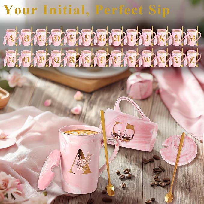 Personalized Ceramic Coffee Mug with Lid Tea Cup Gift Auntie Titi Son Girlfriend Brother Work Police Wife Bachelorette College Students Cowgirl Soul Best Sister Ever Work Young Adult Tomboy Lesbian,U