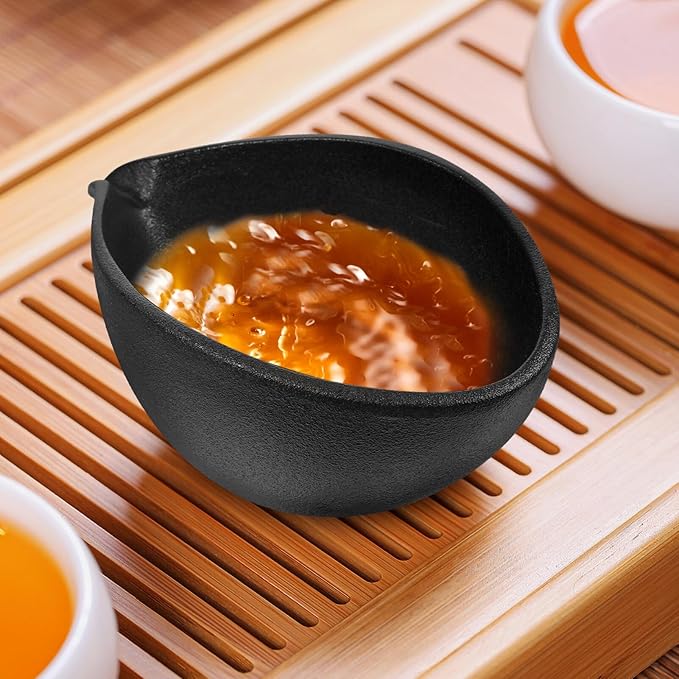 Luxshiny Ceramic Japanese Tea Matcha Bowl Chinese Gong Kung Fu Tea Cup Gongfu Pitcher Porcelain Vintage Sharing Pitcher Milk Fairness Cup Gong Dao