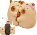 Toothbrush Holder - Creative Ceramic Hugging Capybara Brush Stand, Anti-Slip Cute Toothbrush Rack | Cartoon Capybara Pencil Container, Space-Saving Animal Holder for Vanity, Restroom, Desk
