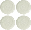 Lenox 897161 Butterfly Meadow Floral Accent Plates, Green, Set of 4