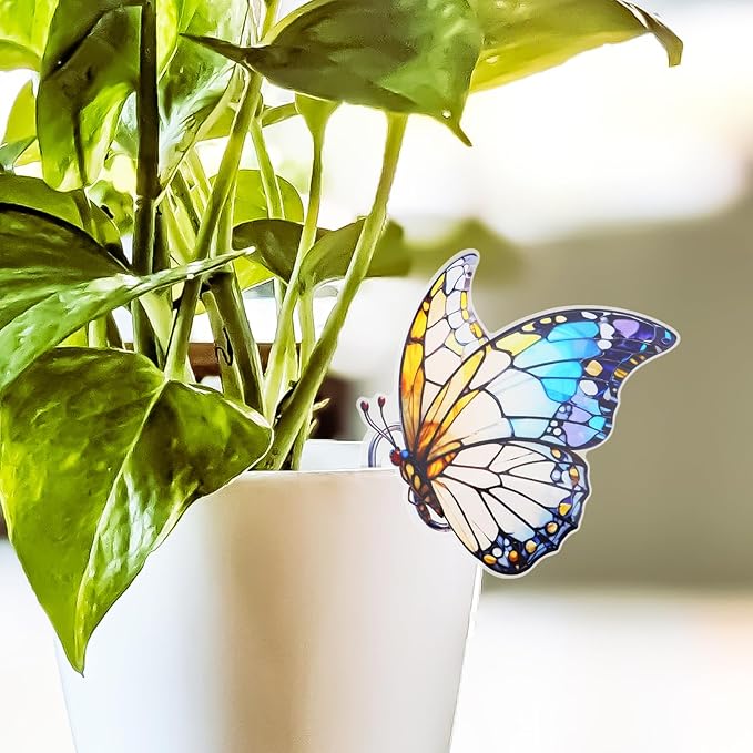 Butterfly Gifts for Women, Hanging Plant Planter for Indoor Outdoor Garden, Mothers Day Birthday Gifts for Mom Grandma from Daughter Son, Bird Lover Plant Pots Accessories