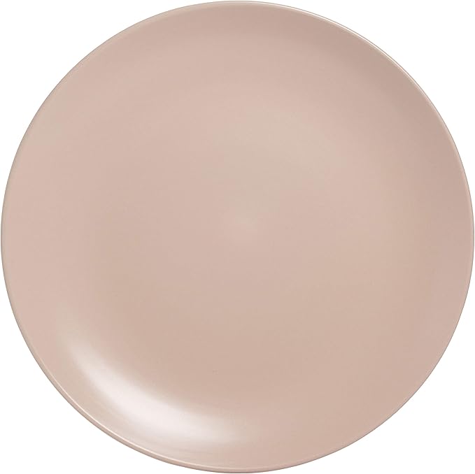 10 Strawberry Street Wazee Matte Coupe Dinnerware, Dinner Plate, Blush, Set of 6