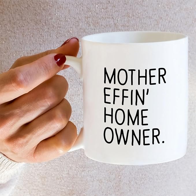 Retreez Funny Mug - 11 Oz Ceramic Coffee Cup For House Warming - Birthday, Holidays And Housewarming Gift For First-Time Home Buyer, Closing Gift For New Homeowners