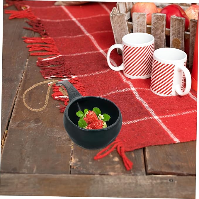 Retro Ceramic Snack Bowl with Handle Unique Japanese-style Serving Bowl for Soup Noodles and Tea for Home Decor and Kitchen Use