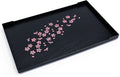 Cherry Blossom Pattern Tea Serving Tray, Japanese Style, 10 x 6.3inches