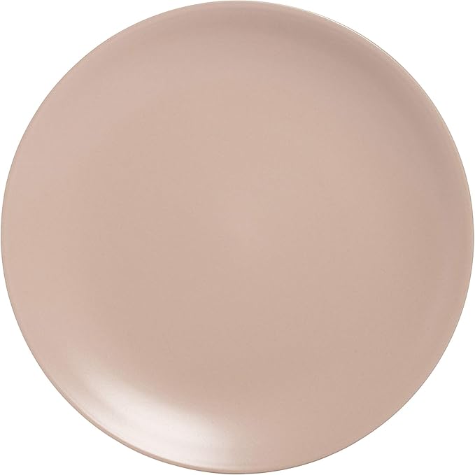 10 Strawberry Street Wazee Matte Coupe Dinnerware, Salad Plate, Blush, Set of 6
