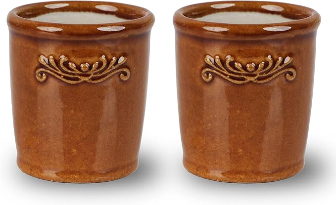 Li'Shay Gold Spot Plated Glass Candle Holder for Votive - Set of 4