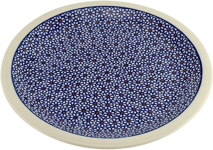 Polish Pottery Market Handmade Dinner Plate 10.75" Diameter by Zaklady Boleslawiec Poland - Dinnerware - Polish Stoneware