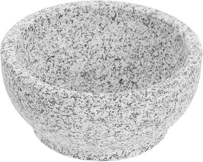 Korean Stone Pot Bibimbap Bowl Set, 14pcs Natural Stone Cooking Bowls for Soup, Stew, and Korean Restaurants
