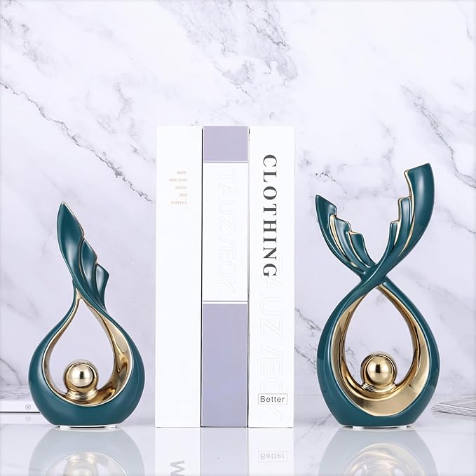 Sculptures Statues Ceramic Decorative Statue, Modern Abstract Decoration Sculptures, Sculpture Decoration for Bedroom, Table Decoration, Sideboard Living Room