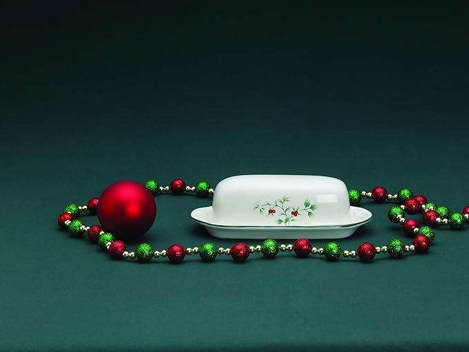 Pfaltzgraff Winterberry Covered Butter Dish Dinnerware Set, Assorted