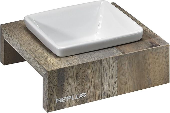 Bowsers Artisan Diner Single Dog Feeder, X-Small, Fossil