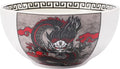 Hagary Dragon Rice Bowls Ceramic Bowl Japanese Korean Soup Bowl Pasta Salad Dessert Small Serving Bowls Housewarming Wedding Gifts Designed in Korea (No chopsticks) (Black, 10 oz – 4pcs)