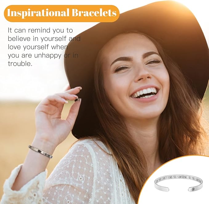 Get Well Soon Gifts for Women, 10pcs Care Package Unique Birthday Gifts for Women Sending Sunshine Box Sunflower Basket w/Inspirational Blanket Jar Candle for Thinking of You Sister Best Friend