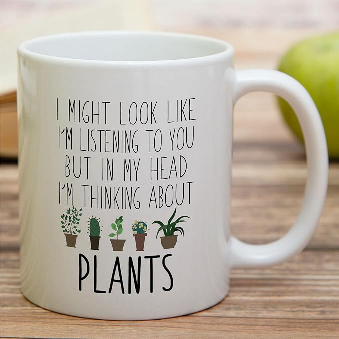 Retreez Funny Plant Lover Mug - Gardening Gift - 11 Oz Ceramic Coffee or Tea Cup - Humorous Gift for Plant Enthusiasts, Gardeners, and Gardening Lover - Birthday, Holiday Gift For Men, Women, Dad, Mom