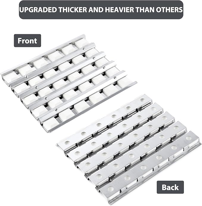 Charbrofire 510-1024 Briquette Tray Replacement Parts for Alfresco Grill Parts Alfresco Artisan ARTP AAEP Series Grills Heat Trays AAEP36 ARTP36 AAEP26 Ceramic Briquettes Assembly 1 Pack