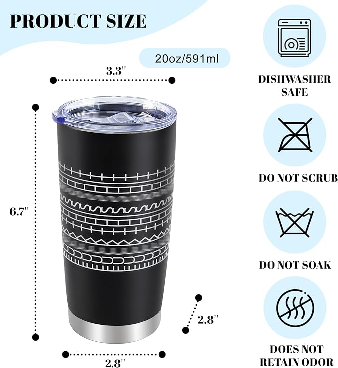 Hidden Message Coffee Mug 20oz, Gift for Work Bestie, Funny Coffee Mug, Modern Coffee Lover Gift for Friends, Family, Coworkers (Black)