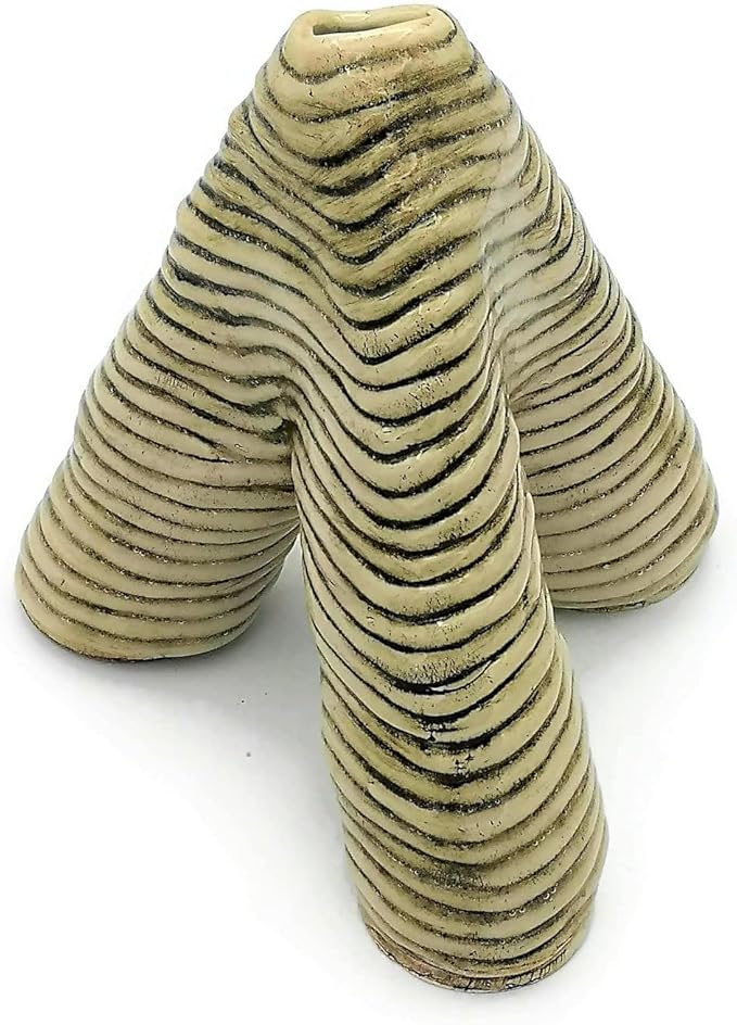 Goddess Stoneware Sculpture Home Decor Modern Handmade Ceramic Textured And Organic Female Shape