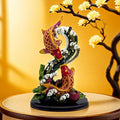 Chinese Feng Shui Fish Statue Sculpture Frgurine Good Lucky Gift for FengShui Lover Desktop Display Decorative Decoration