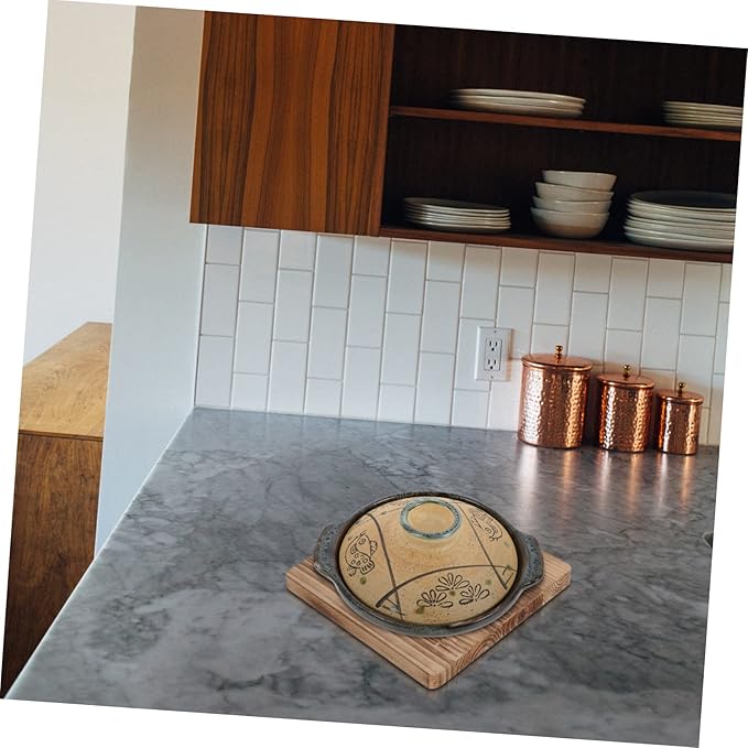 Casserole Pot Mat Korean Stone Pot Cushion Protective Holder for Stacking Pots and Dishes Ideal for Kitchen and Dining Table Use