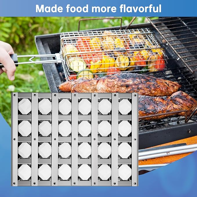 100-2070 and 100-2089 Briquette Tray for Artisan Grill Parts,Radiant Tray Assembly for Alfresco Artisan ART-36 with Ceramic Rods