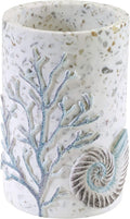 Avanti Linens - Tumbler, Guest Bathroom Essentials, Sea Inspired Bathroom Accessories (Coastal Terrazo)