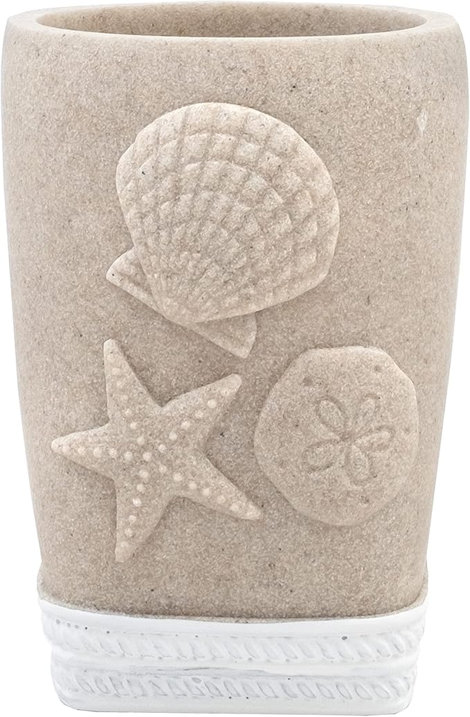 Sweet Home Collection Bathroom Accessories Sets Unique Collections Modern Classic Contemporary Decorative Beautiful Designs Bath Shower Tub Décor, Tumbler, Coastal