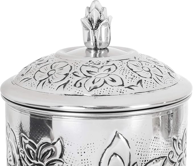 Old Dutch International Embossed Butterfly Canister Set, 3 pcs