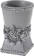 Avanti Linens Braided Medallion, Tumbler, Granite