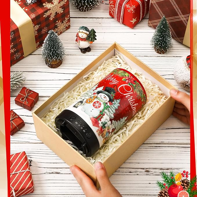 Snowman Diffuser Christmas Essential Oil Diffuser Gifts 120ml Holiday Present for Essential Oil Small Aromatherapy Humidifier Warmer for Home Office Decorations