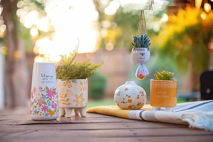 Karma Hanging Succulent Pot Hello Sunshine