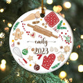Custom Baker Christmas Ornament – Baking Mom Keepsake Holiday Decoration