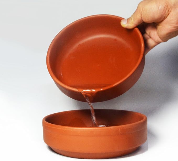 Qianshaguo Bowl zisha Clay Stone for Cooking Dolsot Bibimbap Soup Exclusive Range Unglazed Earthen (Yixing set of 2 bowls)