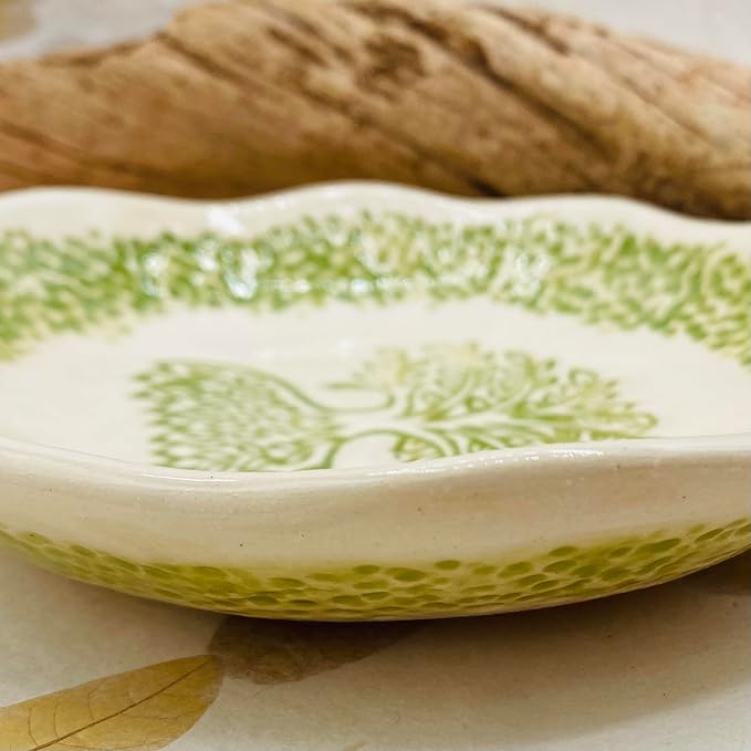 Tree of Life 6" Bowl, Handmade Pottery, Dish, Artisan Crafted in USA