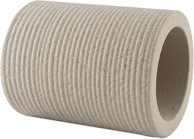 GoCraft Natural Sandstone Bathroom Tumbler – Durable Stone Vanity Cup for Toothbrush, Toothpaste, Makeup Brushes, Pens & Accessories | Stylish Countertop Organizer Holder