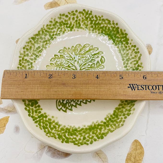 Tree of Life 6" Bowl, Handmade Pottery, Dish, Artisan Crafted in USA