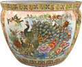 18" Famille Rose Porcelain Fishbowl
