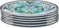 Certified International - 20286Set/6 Certified International Talavera 9" Salad/Dessert Plate, Set of 6, 9 Inches, Multicolor